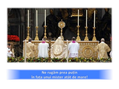 Adoratie Euharistica Biserica Papa_mistere